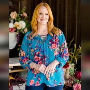 Pioneer Woman Floral Blouse XXL